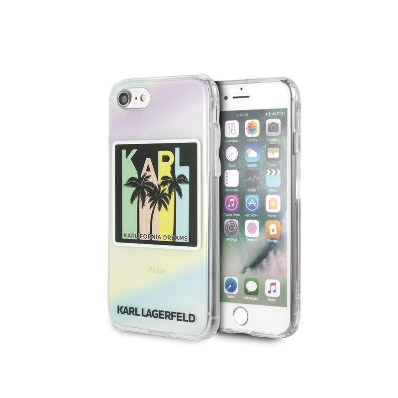 „Karl Lagerfeld California Dreams“ dėklas, skirtas „iPhone 7 / 8 / SE 2020 / SE 2022“ – daugiaspalvis