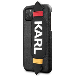 Karl Lagerfeld iPhone 11 Pro 5.8" dėklas su dirželiu – juodas