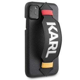 Karl Lagerfeld iPhone 11 Pro 5.8" dėklas su dirželiu – juodas