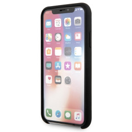 Karl Lagerfeld blizgus Bauhaus iPhone X/ XS dėklas – juodas