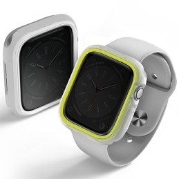 UNIQ Moduo dėklas, skirtas Apple Watch 45/ 44 mm, gelsvai žalias