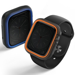 UNIQ Moduo dėklas Apple Watch 45 / 44 mm oranžinės-mėlynos spalvos