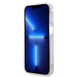 „Guess MagSafe“ dėklas ir įkroviklis, skirtas „iPhone 14 Pro 6.1“ – rožinis
