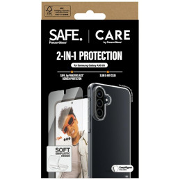 „CARE by PanzerGlass“ madingas 2in1 dėklas + stiklas, skirtas „Samsung Galaxy A36 5G“