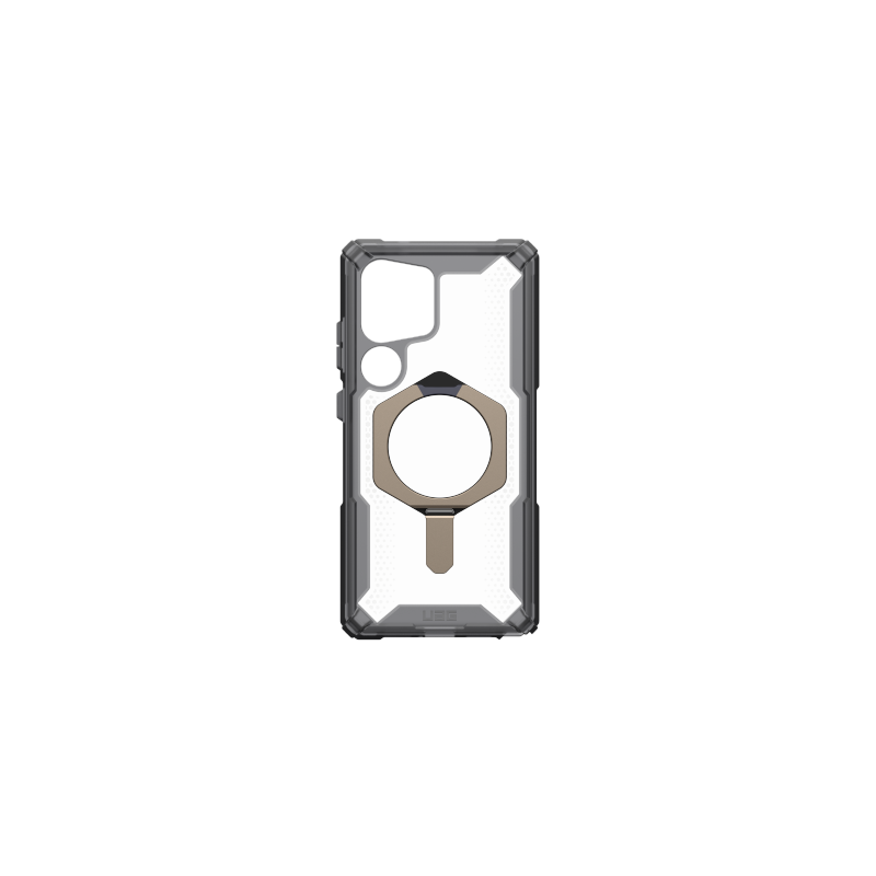 UAG Plasma XTE magnetinis dėklas su magnetiniu moduliu, skirtas „Samsung Galaxy S25 Ultra 5G“ – permatomas pilkas