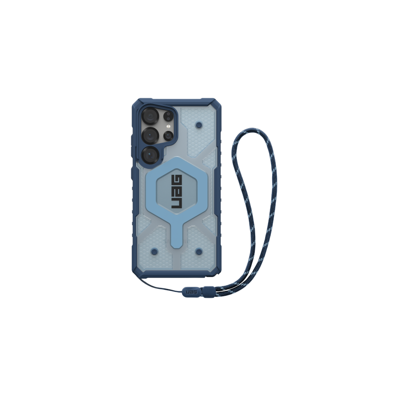 UAG Pathfinder skaidrus magnetinis dėklas su magnetiniu moduliu ir riešo dirželiu, skirtas Samsung Galaxy S25 Ultra 5G -...