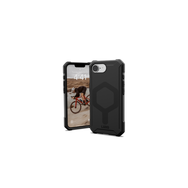 UAG Essential Armor Magsafe dėklas, skirtas iPhone 16e – juodas