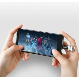 Ugreen mikro USB į USB C tipo adapteris juodas (30391)