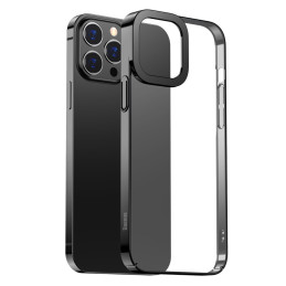 „Baseus Glitter Case“ permatomas dėklo dangtelis iPhone 13 Pro Max juodas (ARMC000201)