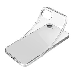 „Puro 0.3“ nude spalvos silikoninis dėklas, skirtas „iPhone 16“ – permatomas