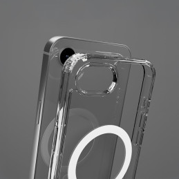 SBS Extreme Mag D3O MagSafe iPhone 16e dėklas – skaidrus