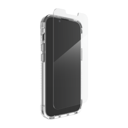 ZAGG Luxe dėklas iPhone 16e (2025) / 15 / 14 / 13 telefonui – skaidrus