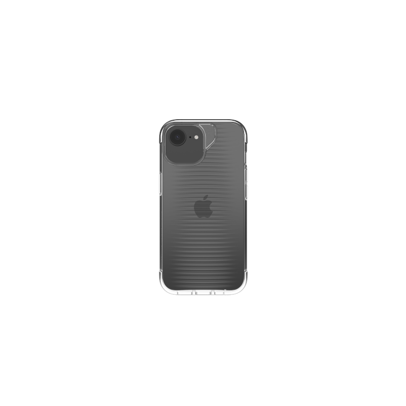 ZAGG Luxe dėklas, skirtas iPhone 16e (2025) / 15 / 14 / 13 - skaidrus