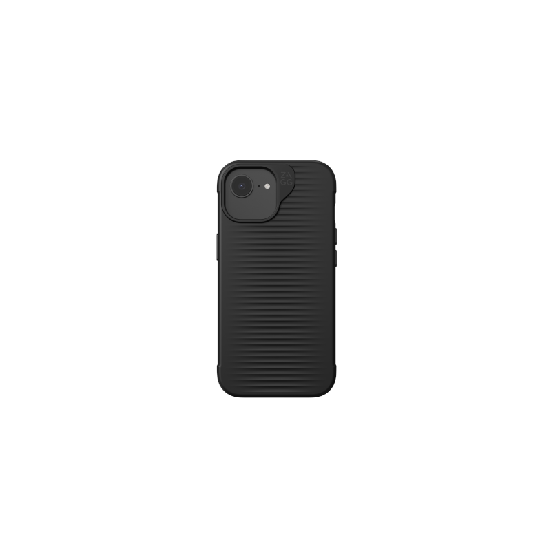 ZAGG Luxe dėklas, skirtas iPhone 16e (2025) / 15 / 14 / 13 – juodas