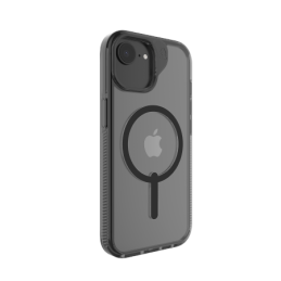 ZAGG Santa Cruz užsegamas dėklas su „MagSafe“ apsauga, skirtas iPhone 16e (2025) / 15 / 14 / 13 – juodas