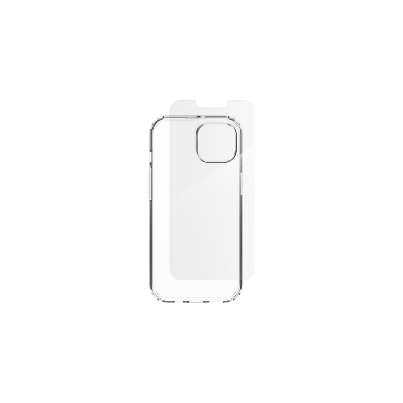 ZAGG IF Defense dėklas iPhone 16e (2025) / 15 / 14 / 13 telefonui – skaidrus