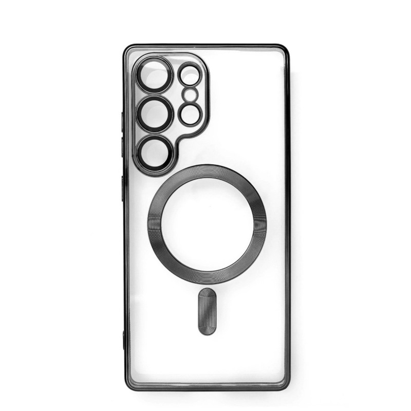 Galvanizuotas dėklas su cinkuota „MagSafe“ danga, skirtas „iPhone 16e“ – juodas