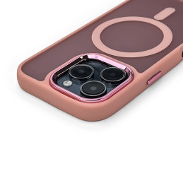 Madingas dėklas su „MagSafe“ sąsaja, skirtas „Samsung Galaxy A26 5G“ – rožinis