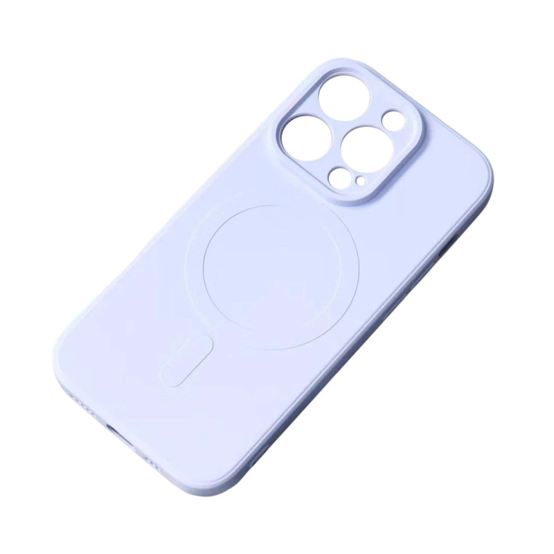 Silikoninis dėklas su „MagSafe“ technologija, skirtas „Samsung Galaxy A56 5G“ – šviesiai mėlynas