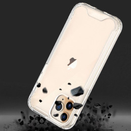 Skaidrus kampinis dėklas su „MagSafe“, skirtas „Samsung Galaxy S25 Edge“ – skaidrus