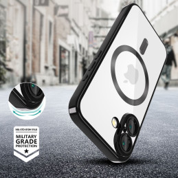 „Tech-Protect MagFlex MagSafe iPhone 16e“ dėklas – skaidrus