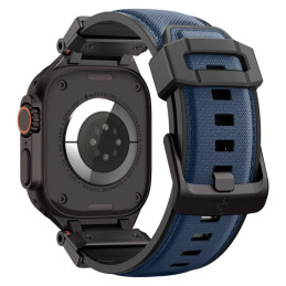 „Spigen DuraPro Armor“ dirželis, skirtas „Apple Watch 44 / 45 / 46 / 49 mm“ – tamsiai mėlynas