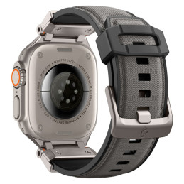 „Spigen DuraPro Armor Strap“ skirtas „Apple Watch 44 / 45 / 46 / 49 mm“ – pilkas