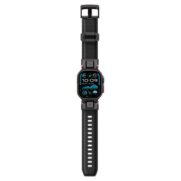 „Spigen DuraPro Armor“ dirželis, skirtas „Apple Watch 44 / 45 / 46 / 49 mm“ – juodas