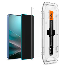 „Spigen Glas.TR Ez Fit“ Privacy HD 2 vnt. pakuotėje – apsauginiai stiklai, skirti „Samsung Galaxy S24+ / S25+“.