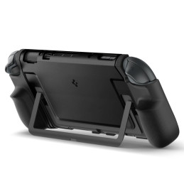 „Spigen Dual Grip“ dėklas, skirtas „Nintendo Switch 2“ - juodas