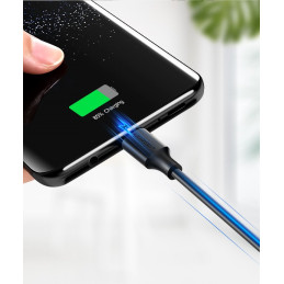 Ugreen US287 60115 USB-A / USB-C 2A kabelis 0,5 m – juodas