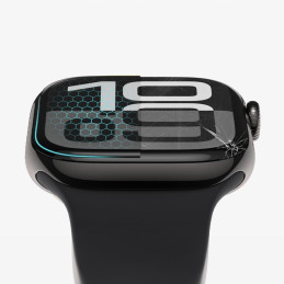 „Tech-Protect Glass Flex+ Hybrid“ stiklų rinkinys, skirtas „Xiaomi Redmi Watch 5“ – juodas