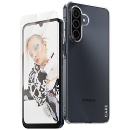 „CARE by PanzerGlass Fashion 2in1“ dėklas + stiklas, skirtas „Samsung Galaxy A26 5G“ – skaidrus