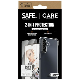 „CARE by PanzerGlass Fashion 2in1“ dėklas + stiklas, skirtas „Samsung Galaxy A26 5G“ – skaidrus