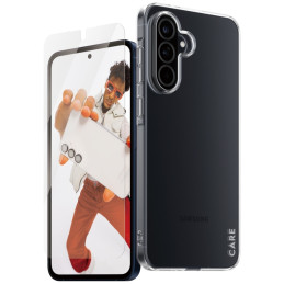 „CARE by PanzerGlass Fashion 2in1“ dėklas + stiklas, skirtas „Samsung Galaxy A56 5G“ – skaidrus