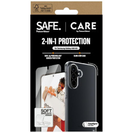 „CARE by PanzerGlass Fashion 2in1“ dėklas + stiklas, skirtas „Samsung Galaxy A56 5G“ – skaidrus