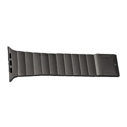 „Puro TITAN“ nerūdijančio plieno „Apple Watch“ apyrankė, 42/ 44/ 45/ 49 mm – juoda