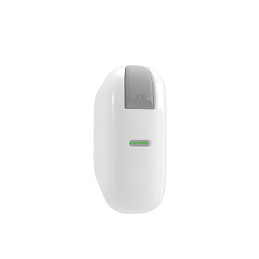 „Puro Power Link 10 Plus“ 10000 mAh išorinė baterija su integruotu USB-C laidu – balta