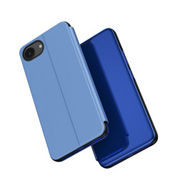 „Clear View“ dėklas, skirtas „iPhone 16e“ atverčiamam dėklui – mėlynas