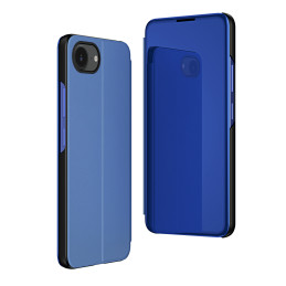 „Clear View“ dėklas, skirtas „iPhone 16e“ atverčiamam dėklui – mėlynas