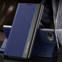 „Sleep Case Pro“, skirtas „iPhone 16e“ su atlenkimu ir stovu – mėlynas