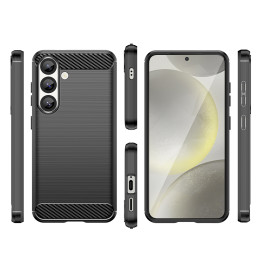 Anglies pluošto dėklas, skirtas „iPhone 16e“ – juodas