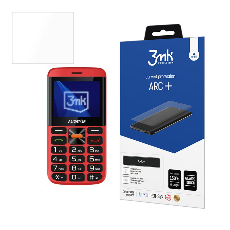 Apsauginė plėvelė 3mk ARC+, skirta Alligator A910 4G
