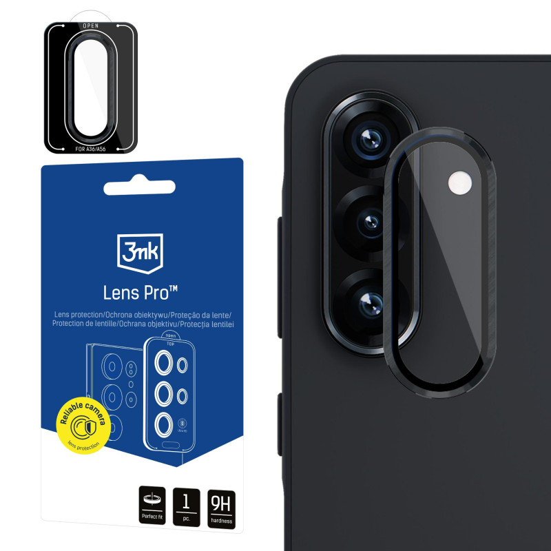 3mk objektyvo apsauginis kameros stiklas, skirtas „Samsung Galaxy A36 5G“