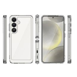 „Outer Space“ dėklas, skirtas „Samsung Galaxy S25 Edge“ su lanksčiu rėmeliu – skaidrus