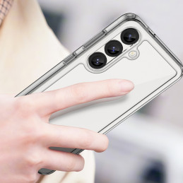 „Outer Space“ dėklas, skirtas „Samsung Galaxy S25 Edge“ su lanksčiu rėmeliu – skaidrus