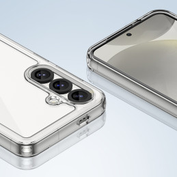 „Outer Space“ dėklas, skirtas „Samsung Galaxy S25 Edge“ su lanksčiu rėmeliu – skaidrus