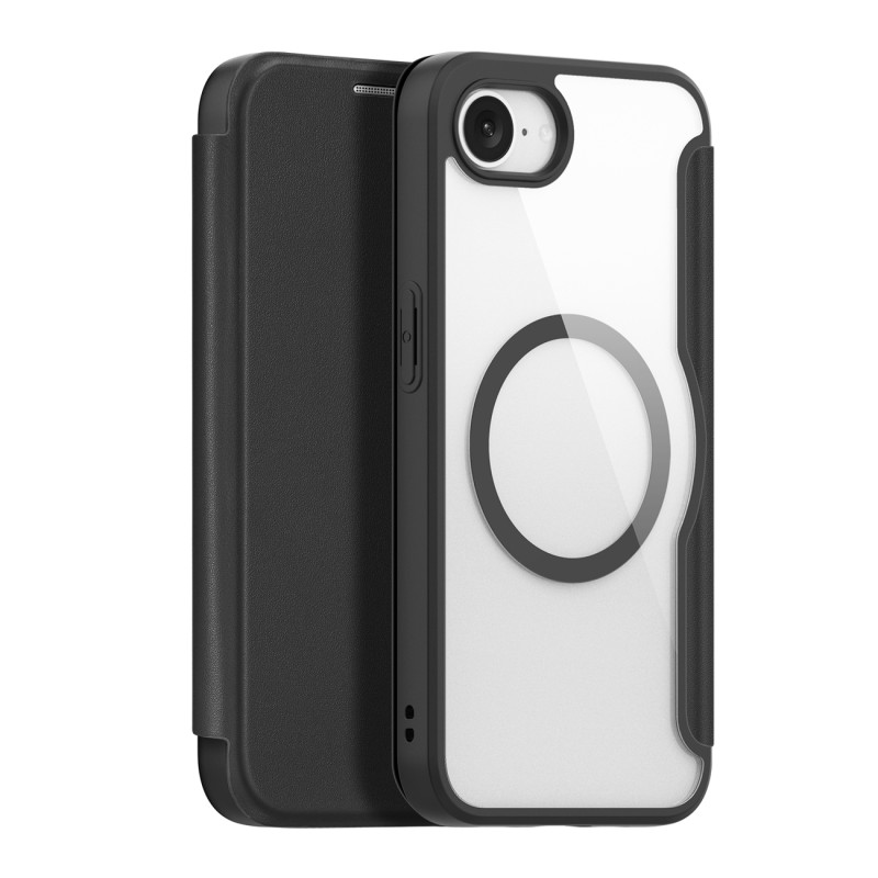 „Dux Ducis Skin X Pro“ dėklas su „MagSafe“, skirtas „iPhone 16e“ – juodas