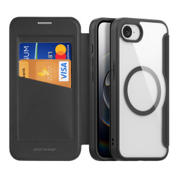 „Dux Ducis Skin X Pro“ dėklas su „MagSafe“, skirtas „iPhone 16e“ – juodas