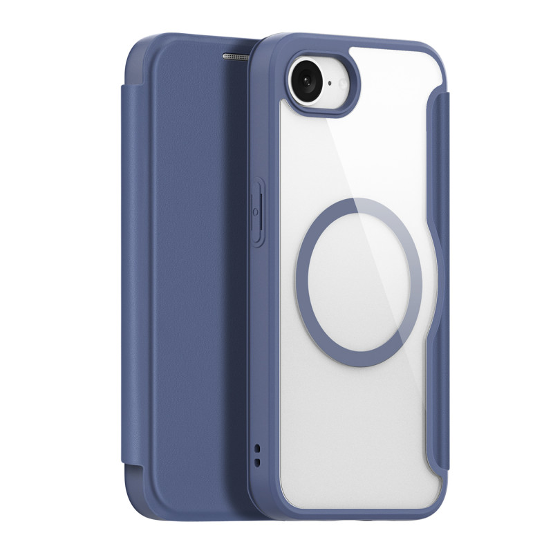 „Dux Ducis Skin X Pro“ dėklas su „MagSafe“, skirtas „iPhone 16e“ – mėlynas